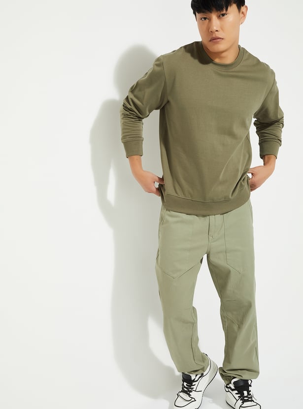 URB_N Men Knit Sweatshirt