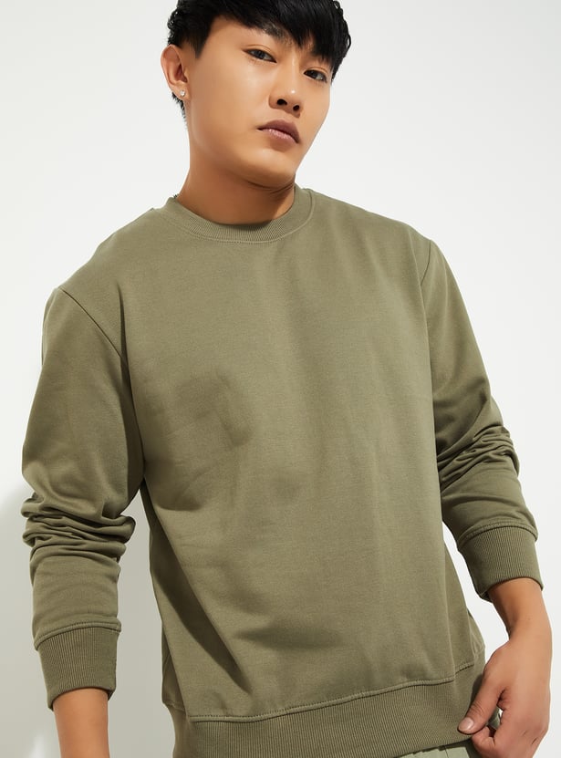 URB_N Men Knit Sweatshirt