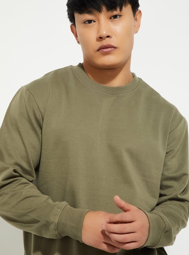 URB_N Men Knit Sweatshirt