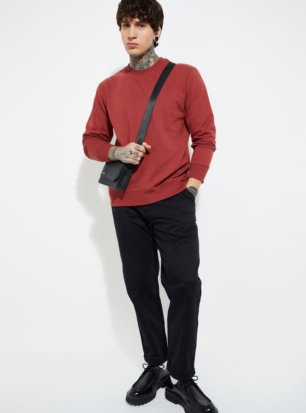 URB_N Men Knit Sweatshirt