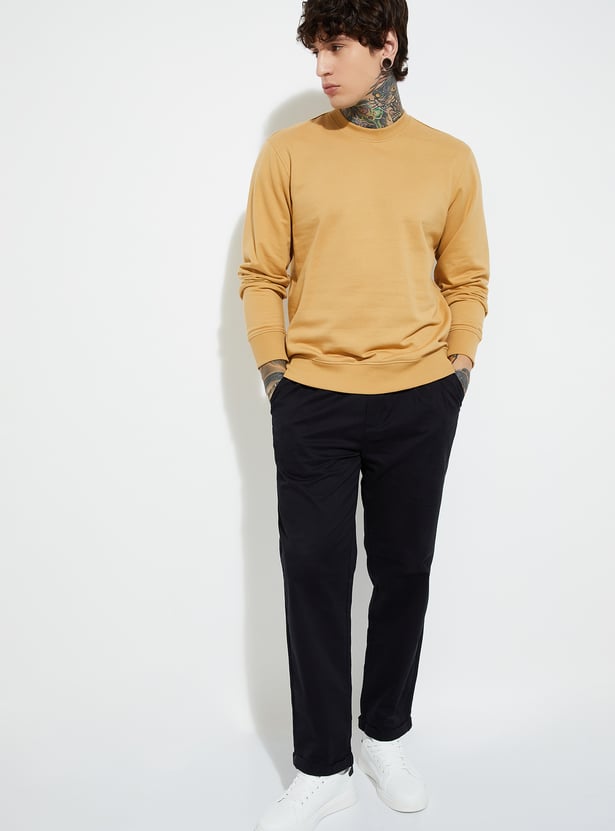 URB_N Men Knit Sweatshirt