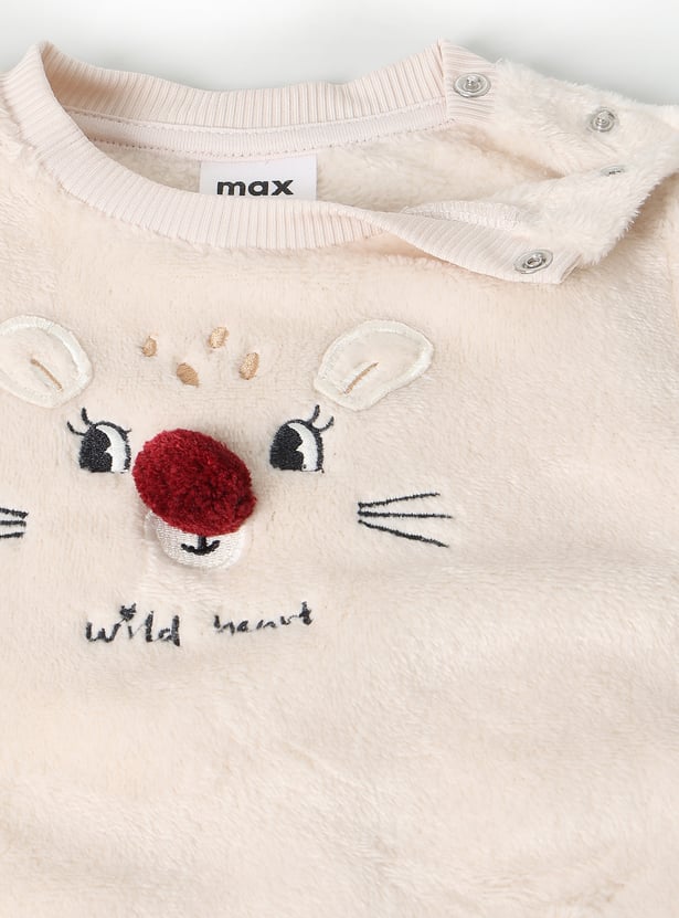 Girls Applique Joggers Set