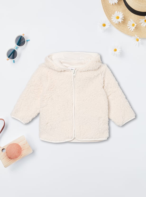 Girls Fuzzy Trousers Set