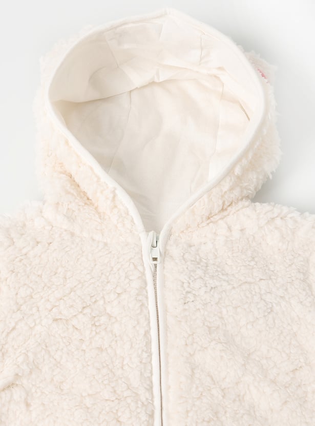 Girls Fuzzy Trousers Set