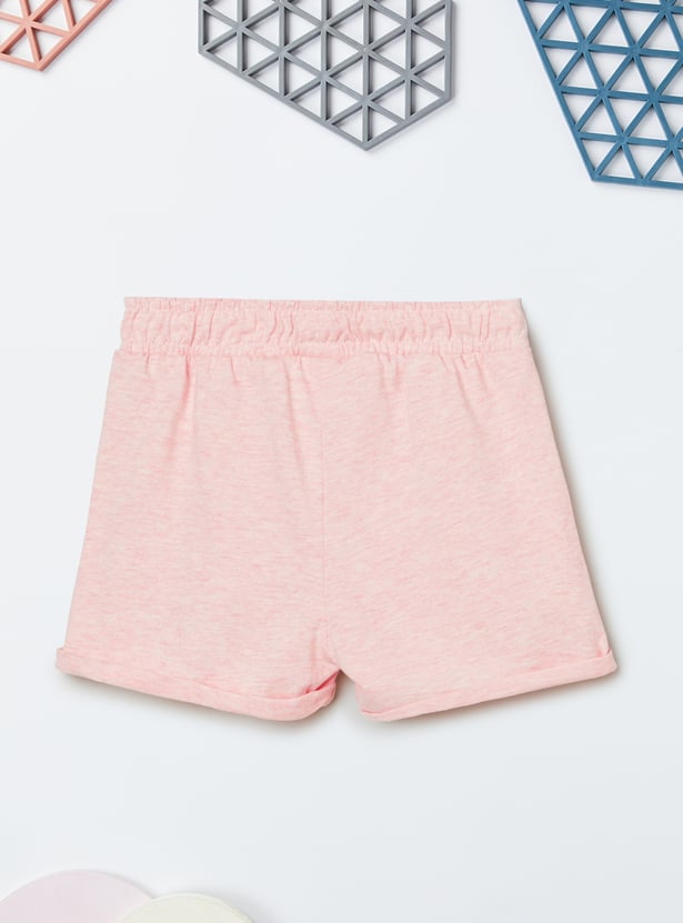 Girls Printed Shorts Set