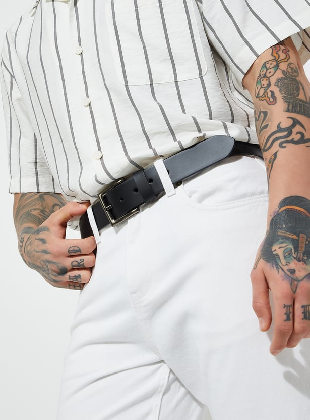 Men Solid Belt