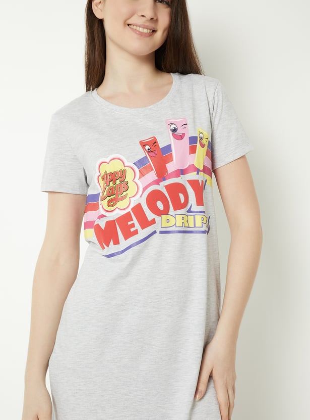 Women Printed Nightdress