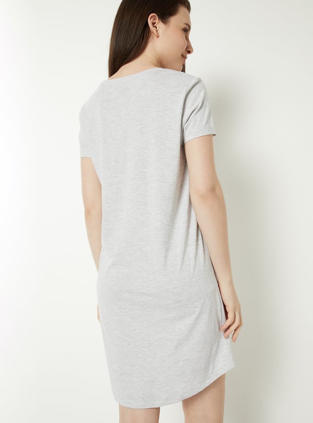 Women Printed Nightdress