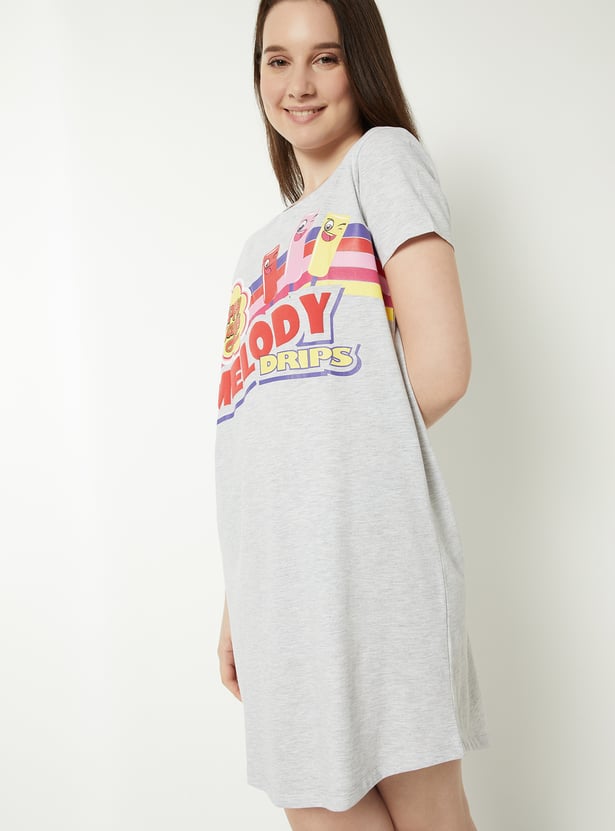 Women Printed Nightdress