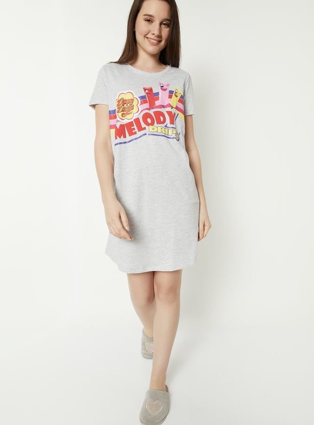 Women Printed Nightdress