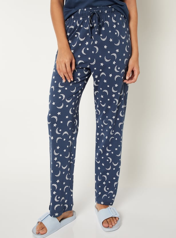 Women Printed PJ Set