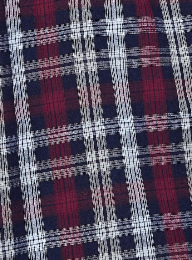 Men Checked Regular Fit Shirt
