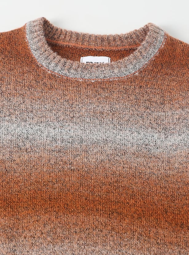 Boys Knit Striped Sweater