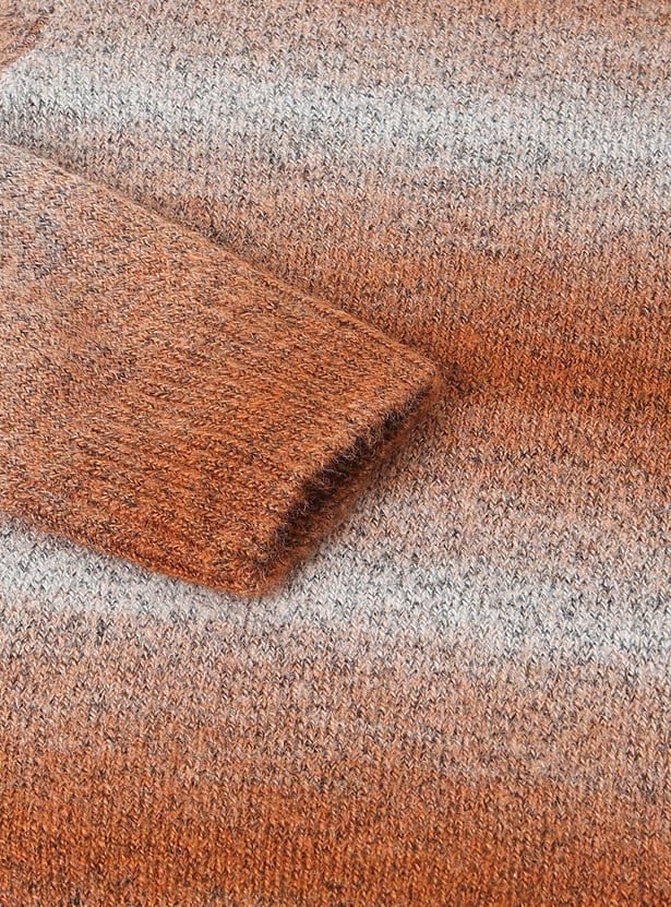 Boys Knit Striped Sweater