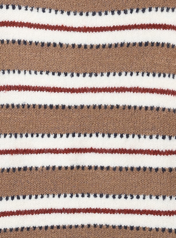 Boys Striped Knit Sweater