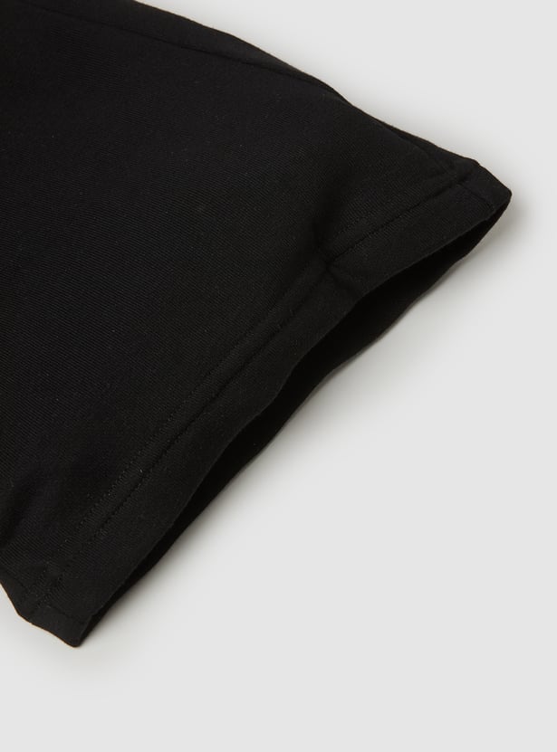 Girls Knit Wide Leg Relaxed Fit Trousers