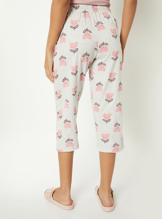 Women Printed Capris