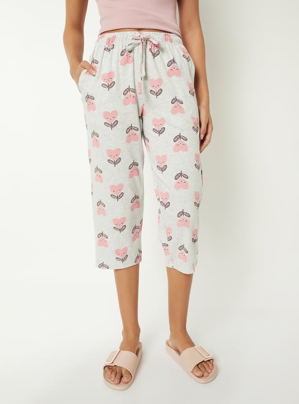 Women Printed Capris