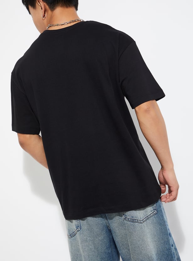 URB_N Men Oversized Solid T-shirt