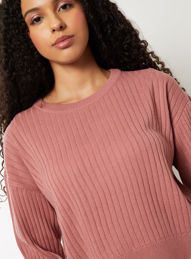 Women Ribbed Sweater