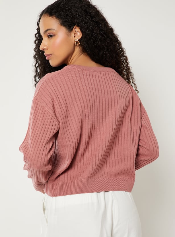 Women Ribbed Sweater