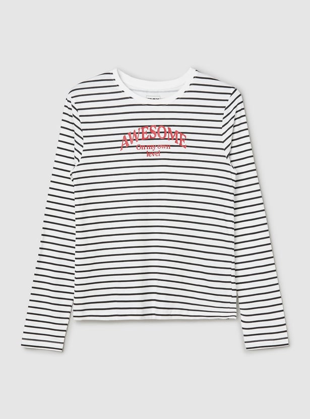 Girls Striped T-shirt