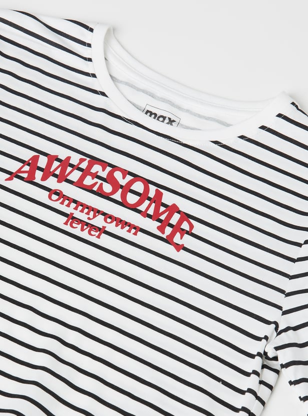 Girls Striped T-shirt