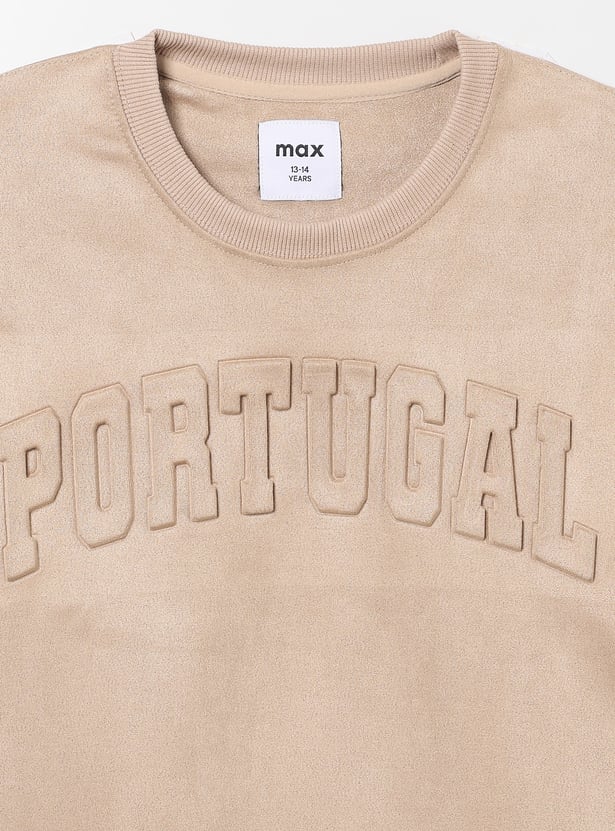 Boys Embossed Sweatshirt