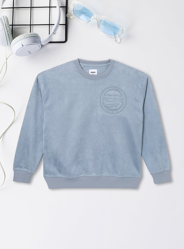 Boys Embossed Sweatshirt