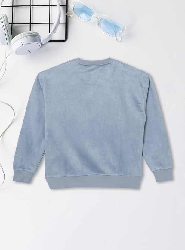 Boys Embossed Sweatshirt