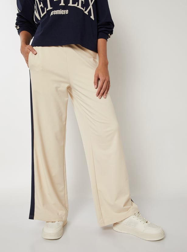 Women Side Taped Sports Track Pants
