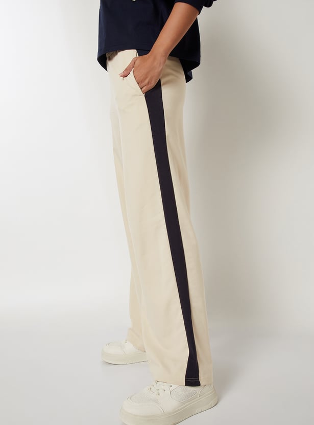 Women Side Taped Sports Track Pants