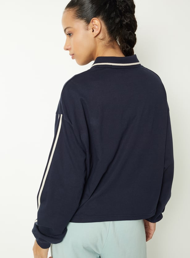 Women Printed Boxy Fit T-shirt