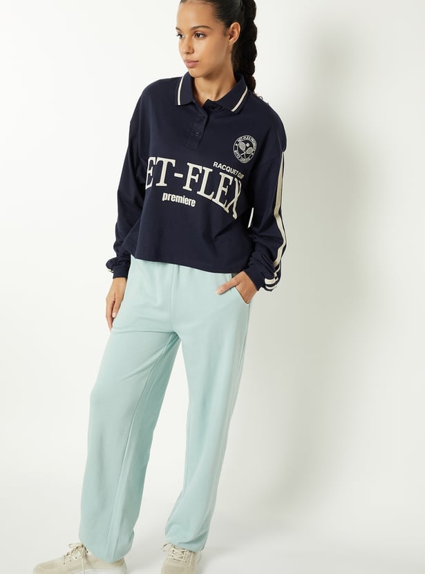 Women Printed Boxy Fit T-shirt