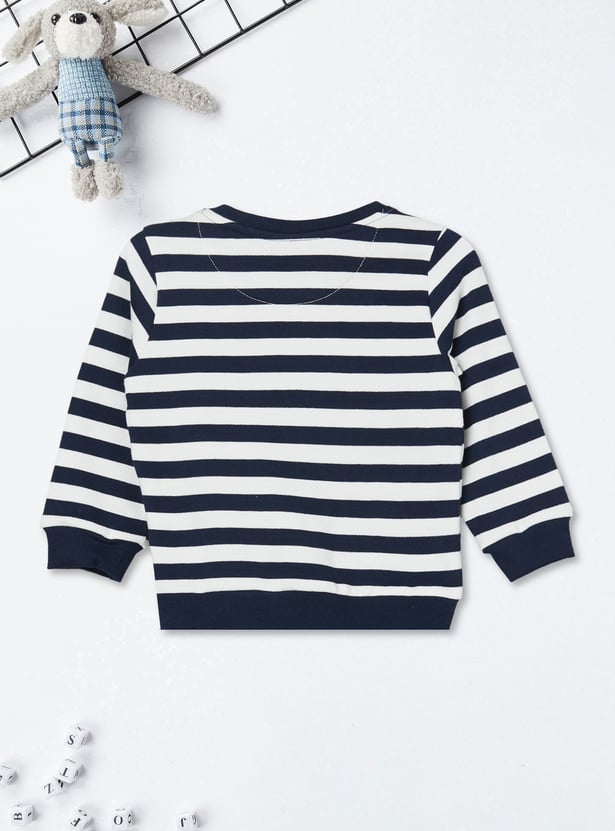 Boys Striped Joggers Set