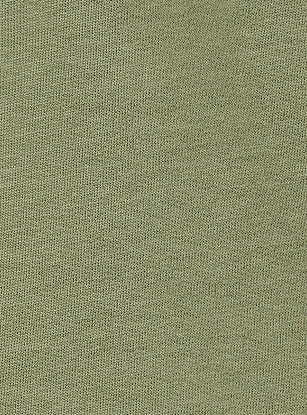 Girls Solid Cargo Shorts