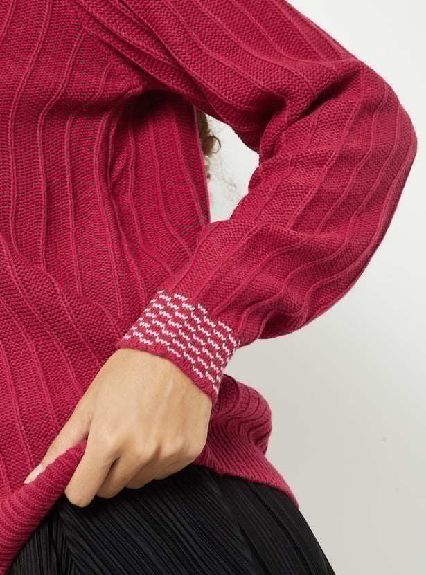 Women Floral Embroidered Cardigan