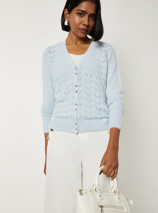 Women Knit Cardigan