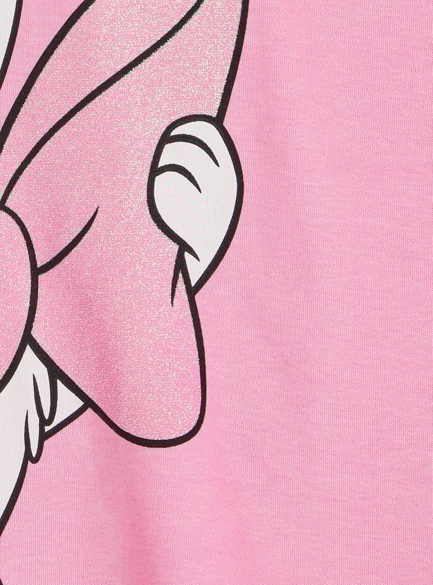 Girls Marie Printed Oversized T-shirt