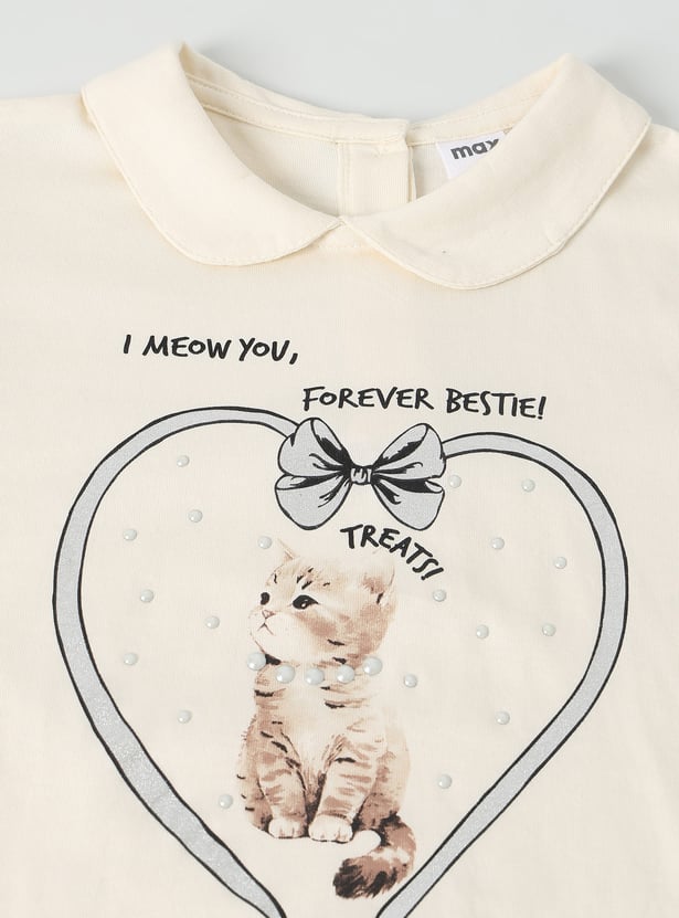 Girls Printed Top