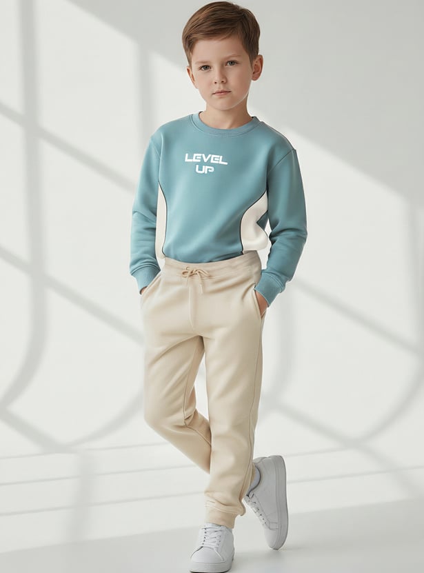 Boys Knit Relaxed Joggers