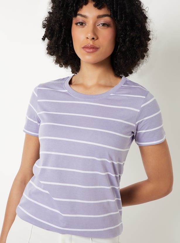 Women Striped T-shirt
