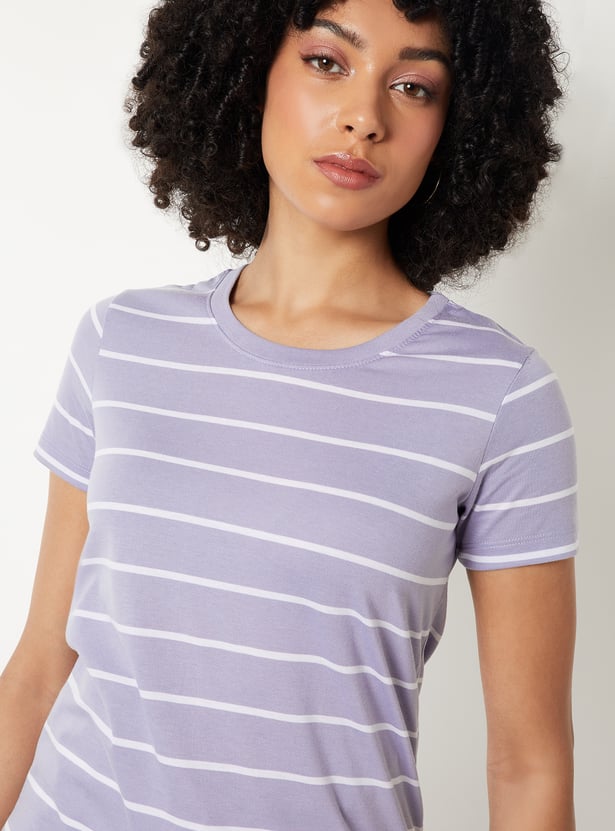 Women Striped T-shirt