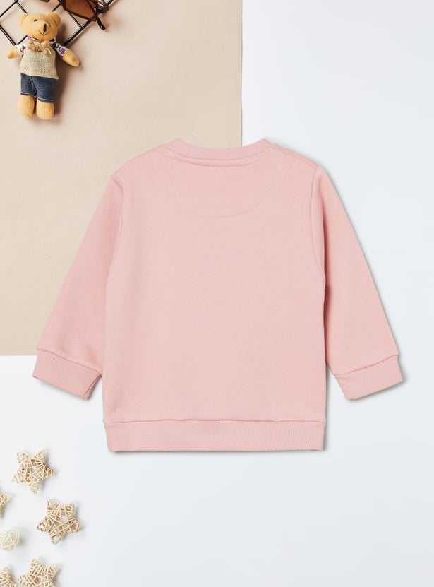 Girls Printed Sweatshirt