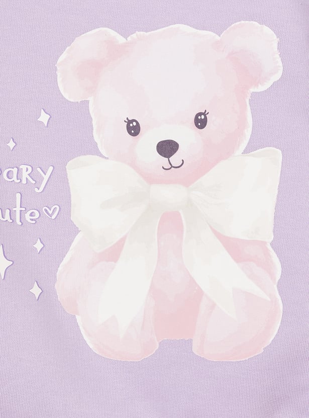 Girls Printed Sweatshirt