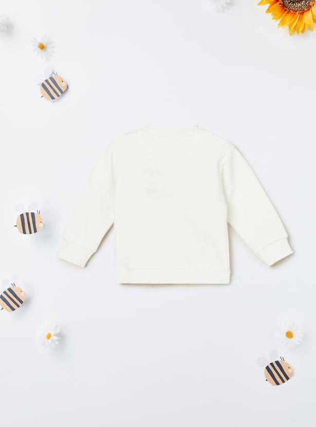 Girls Printed Sweatshirt