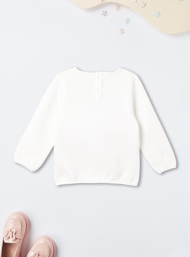 Girls Applique T-shirt with Leggings