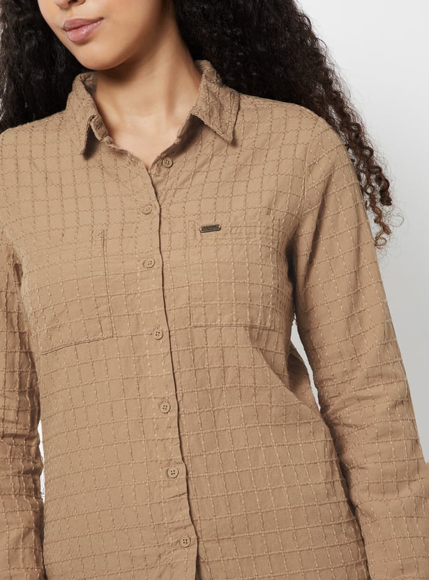 Women Checked Shirt