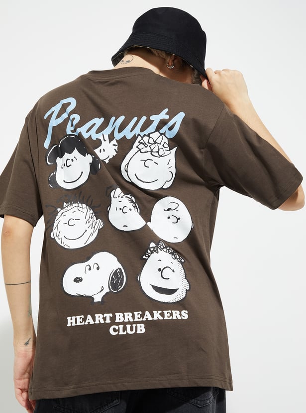 ALAYA F x URB_N Women Back Print Oversized T-shirt
