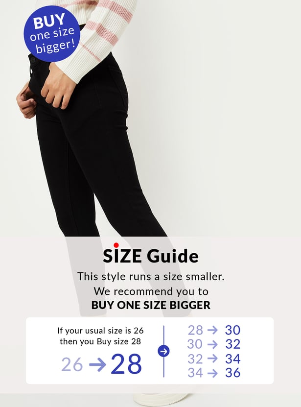 Women Solid Skinny Fit Jeans